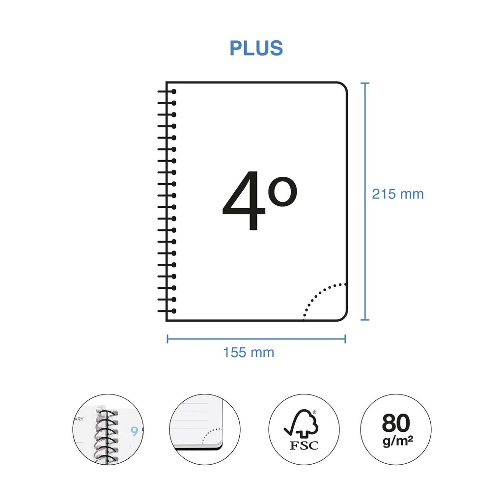 Agenda Escolar PLUS D/P SUMMERY 26_27 Miquelrius