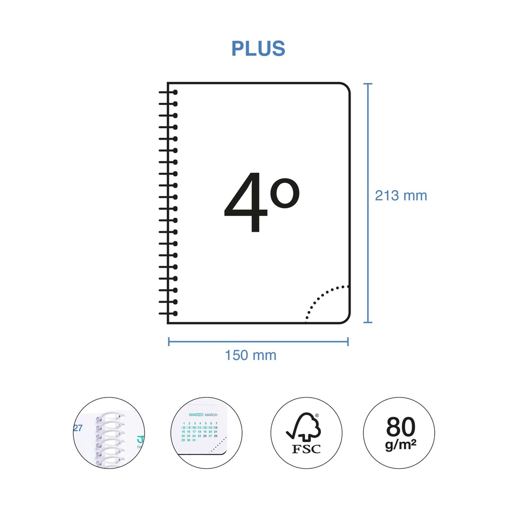 Agenda Escolar Plus Semana Vista Cats 2026-27 Miquelrius