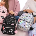 Mochila escolar mini 5L para niños y niñas, Ligera, Con compartimentos prácticos, Gran opción para la guardería e infantil,  Back2Fun Miquelrius