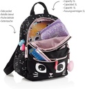 Mochila escolar mini 5L para niños y niñas, Ligera, Con compartimentos prácticos, Gran opción para la guardería e infantil Back2Fun Miquelrius