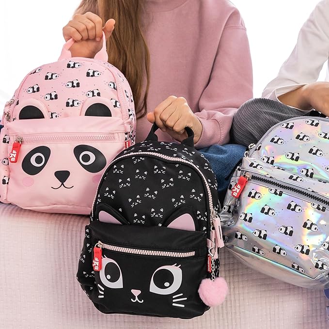 Mochila escolar mini 5L para niños y niñas, Ligera, Con compartimentos prácticos, Gran opción para la guardería e infantil Back2Fun Miquelrius