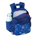 Mochila infantil 8.5L - 2 Bolsillos Laterales con Goma Eslastica - Espalda Acolchada Ergonomica Oxford