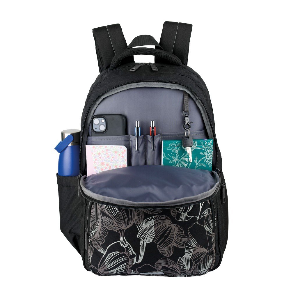 Mochila Dream Tech Holographic 44cm 2 compartimentos - Light Oxford