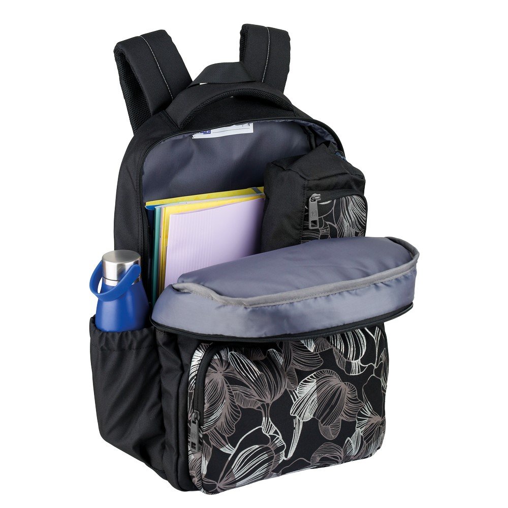 Mochila Dream Tech Holographic 44cm 2 compartimentos - Light Oxford