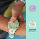 Reloj Infantil Digital redondo, Pantalla Led Táctil, Sistema de 12 Horas, Pila Incluida, Correa de Silicona, Regalo para Niños y Niñas, Medidas 40x225x5mm Back2Fun