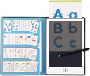 Pizarra LCD educativa Draw and Learn con plantillas para trabajar la grafomotricidad +4a Apli