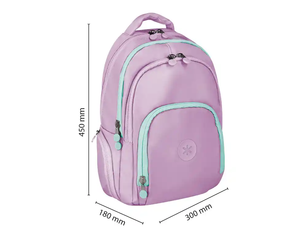 Mochila fusión flex multibolsillo 19L 450x180x300mm Antartik