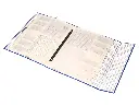 Carpeta clasificadora12 departamentos +Fº cartón forrado Liderpapel