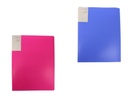 Carpeta 20 fundas A4 colores neon transparente