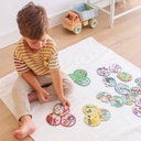 Puzzle Trio Profesiones 24 piezas Apli +3a