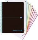 Cuaderno espiral 5X5 A4+ 90g 160h T/P 8B Ebook Oxford