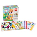 Juego gomets caja metálica selva Apli +3
