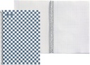 Cuaderno espiral 4X4 Fº 90g 80h T/D C/M Damero MiquelriusR