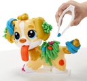 Veterinario set con cachorro de juguete, transportín, 10 herramientas, 5 colores Play-Doh +3