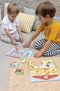 Escuela Puzle Casita, 24 Piezas, Multicolor Apli +3