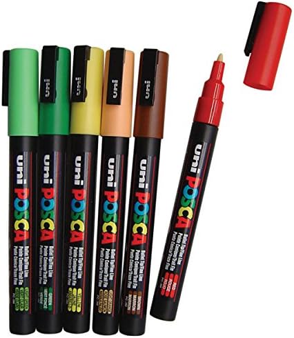 Marcador PC3M 8uds colores basic Posca