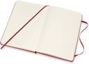 Libreta clasica tapa dura roja (11,5X18cm) Rayada MOLESKINE