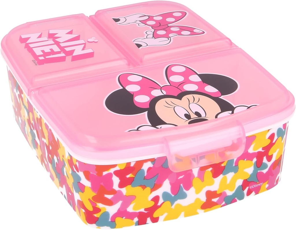 Sandwichera Multiple Minnie So Edgy Bows