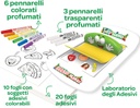 Los olorosos - Laboratirio de pegatinas para hacer aromas Crayola