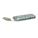 Hub Manhattan mini USB AV 2.o 4 puertos