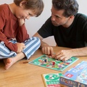 Juegos reunidos 4 en 1, set de 4 juegos clásicos de mesa ilustrados: oca, parchís,escaleras y 4 en raya. +3a Apli