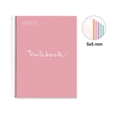 Cuaderno espiral 5x5 A4 90g 120h 5B MR