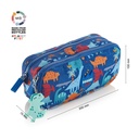 Estuche portatodo Doble Organizador Reciclado  Bunny Bliss Miquelrius (copia)