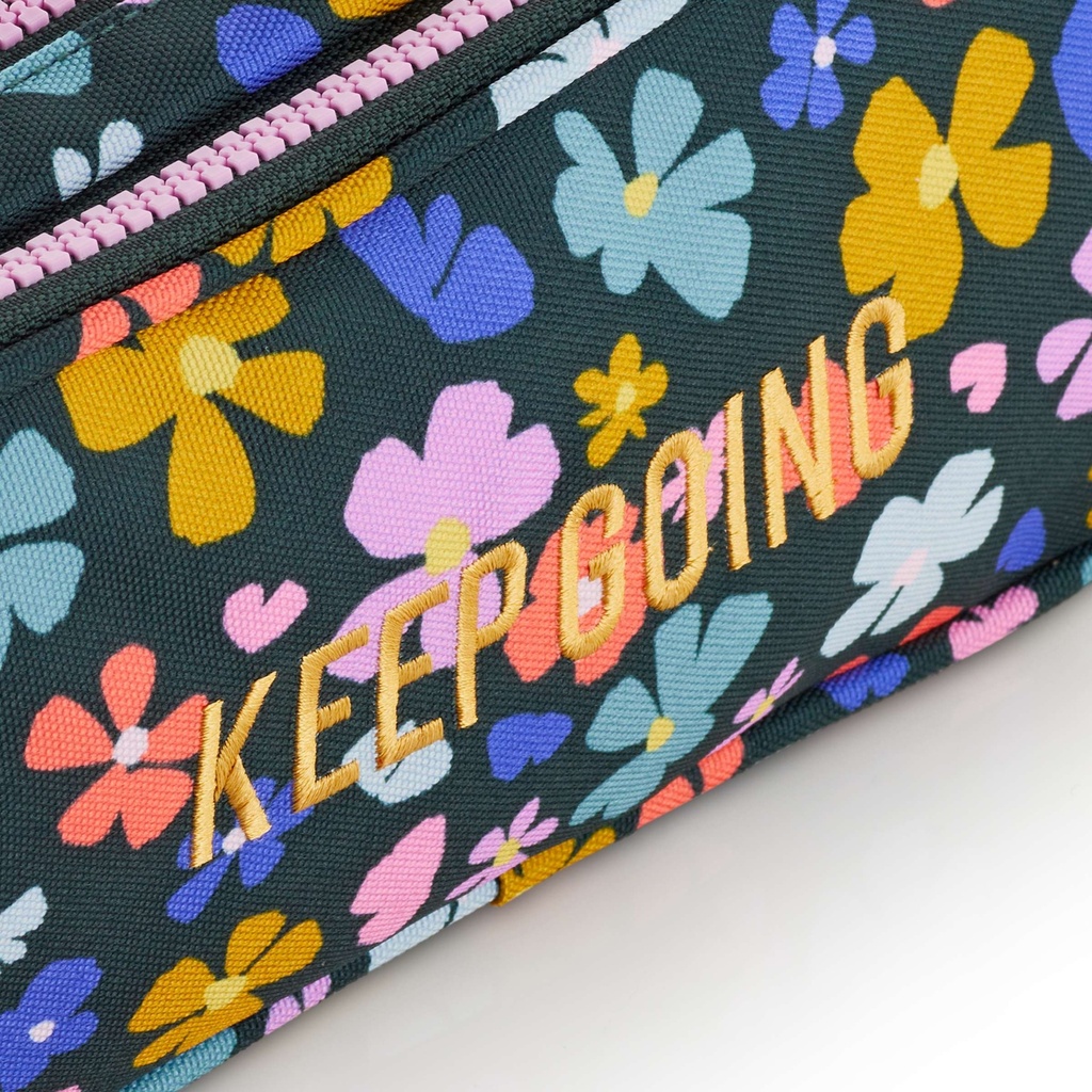 Estuche portatodo Triple Con Asa Reciclado Spring Night Miquelrius