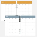 Agenda 2026 semana vista, Similar A5+ (160.5 x 218 mm), Planificación semanal, Tapa texturizada, Papel 100 g/m², Cierre elástico, Espiral metálico dividido, Español-EN-PT, Malva Miquelrius