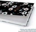 Agenda 2026 día por página, Similar A6+ (117 x 182 mm), Planificación diaria, Cubierta rígida cartón, Espiral, Cierre goma elástica, Papel 80 g/m², Español-EN-PT, Noir garden Miquelrius