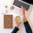 Agenda 2026 semana vista, Similar A6+ (117 x 182 mm), Planificación semanal, Cubierta rígida cartón, Espiral, Cierre goma elástica, Papel 80 g/m², Español-EN-PT, Leopard Miquelrius