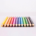 Portaminas de colores Color Click con sacapuntas y 12 minas de recambio incluidos 