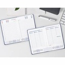 Agenda encuadernada Corfu A4 2026 día página 60gr FSC Liderpapel