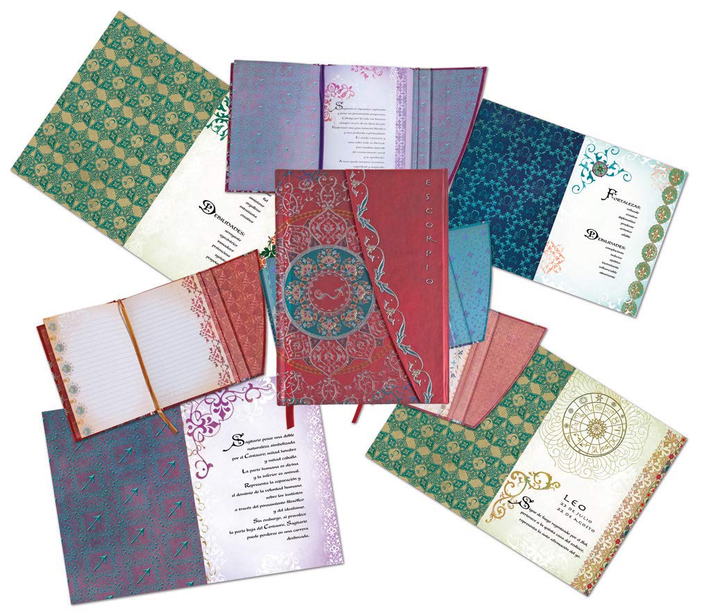 Cuaderno zodiaco 1L Escorpio Boncahier