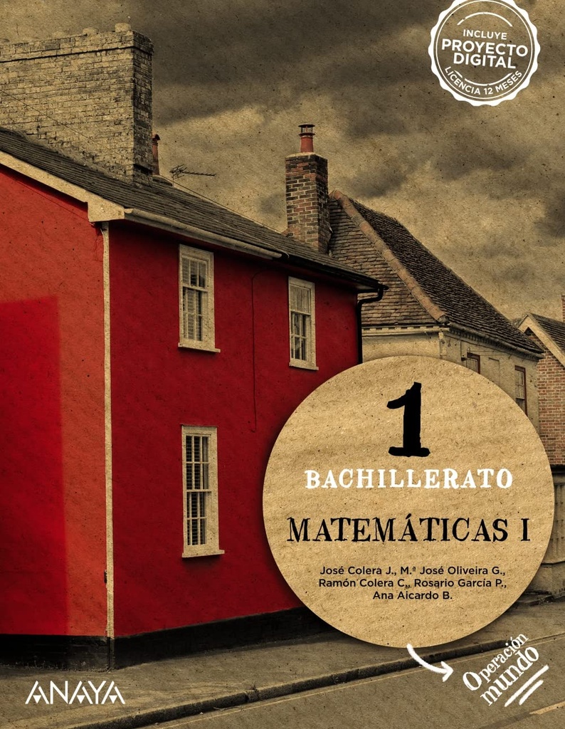 Matemáticas I Bachiller. (Operación Mundo)