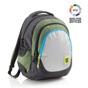 Mochila Triple Berlin Reciclada Rider Green MR_24