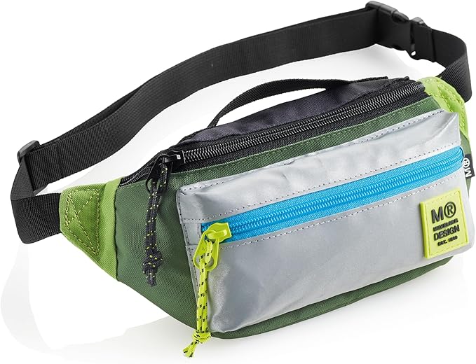 Riñonera Reciclada Rider Green Miquelrius