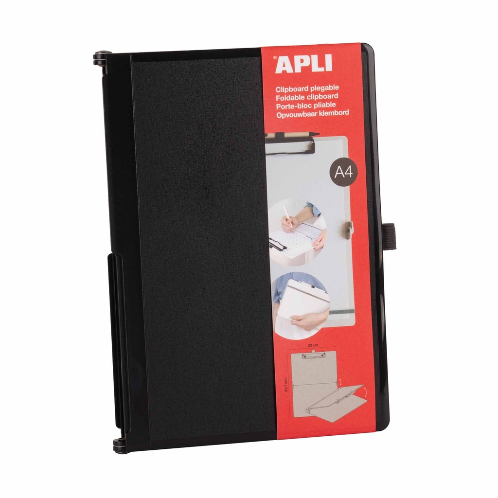 Portanotas plegable A4 Apli