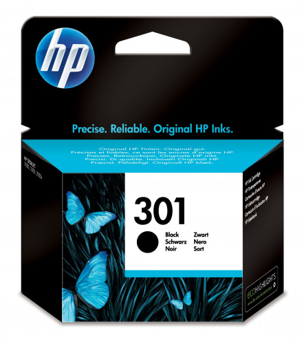 Tinta HP 301 original CH561EE negro