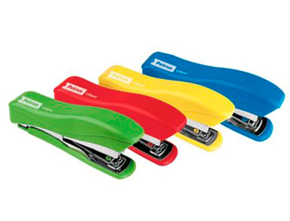 Grapadora 12h Liliput colores Petrus