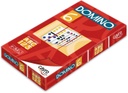 Dominó - + 6 Años - Modelo Multicolor con Fichas de Colores - Juego Clásico de Mesa para Niños y Adultos - Ideal para Viaje - 2 a 4 Jugadores