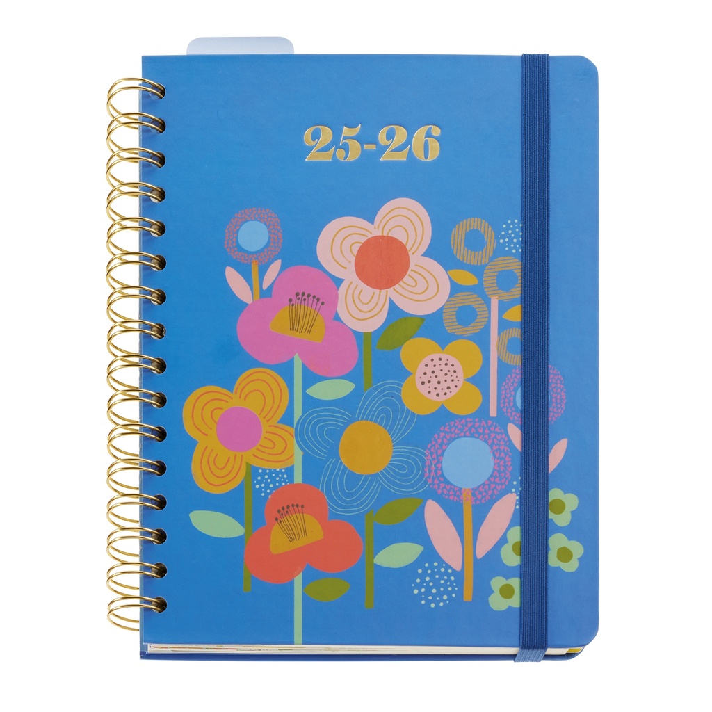 Agenda Escolar Plus Wire-O Día Página Happyf.Anne25_26