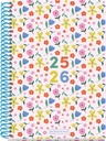 Agenda Escolar 25-26, Planificador 10 Meses: Septiembre 2025 a Junio 2026, Espiral de plásico, Tamaño 150 x 213 mm, Semana Vista, Vuelta al cole con estilo y diversión, Español-Inglés Miquelrius