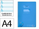 Cuaderno espiral 4X4 pautaguia A4 90g 80h T/P Liderpapel