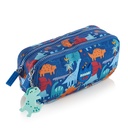 Estuche portatodo Doble Reciclado Fun Dino Miquelrius 