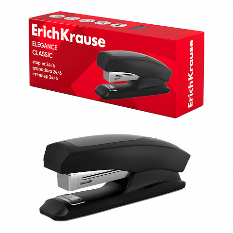 Grapadora 30h 24/6-26/6 Elegance Classic negro ErichKrause
