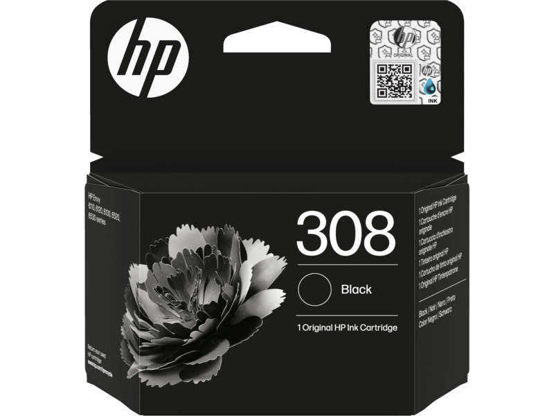 Tinta HP 308 original 7FP21UE negro