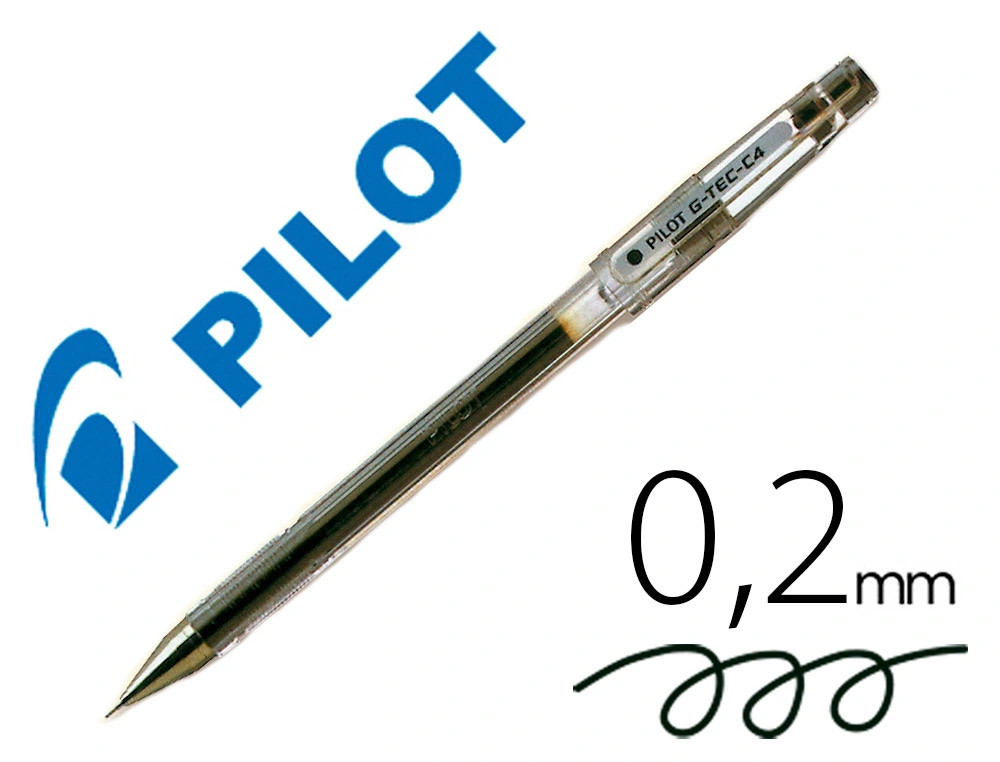 Boligrafo gel roller G-Tec-C4 ultra fino Pilot