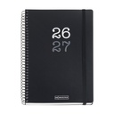Agenda Escolar PLUS D/P COLL.NEGRO 26_27 Miquelrius