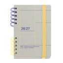 Agenda Escolar ACTIVA S/V GRIS B2B 26_27 Miquelrius